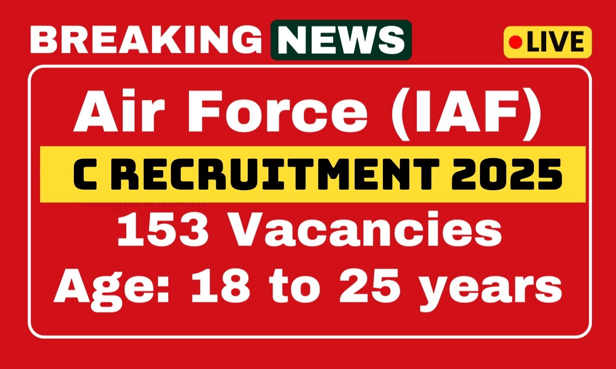 IAF Recruitment 2025