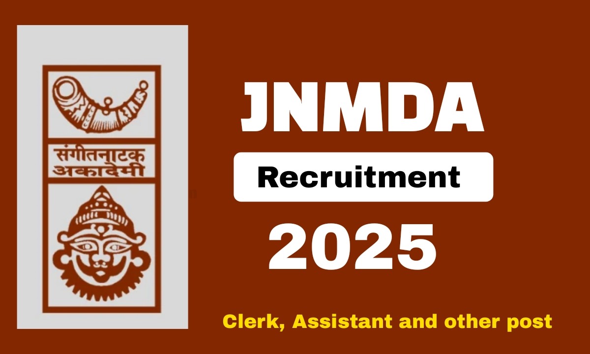 JNMDA Recruitment 2025