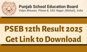 PSEB 12th Result 2025 Out: यहाँ से तुरंत डाउनलोड करें अपना रिज़ल्ट