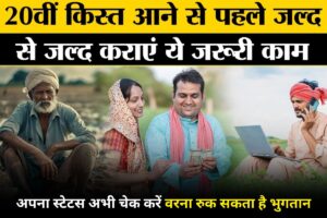PM Kisan में जल्द आ रही है 20वीं किस्त, अपना स्टेटस अभी चेक करें वरना रुक सकता है भुगतान