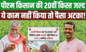 PM Kisan Yojana: 20वीं किस्त का ₹2,000 नहीं मिलेगा अगर आपने नहीं किया e-KYC, जानिए प्रक्रिया