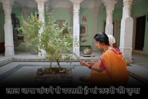 Tulsi Kalava : लाल धागा बांधने से बरसती है मां लक्ष्मी की कृपा, जानिए चमत्कारी नियम, सही दिन और विधि