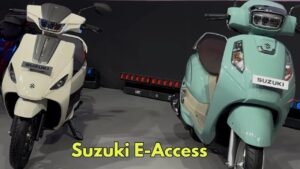 Suzuki E-Access इलेक्ट्रिक स्कूटर, मॉडर्न फीचर्स के साथ केबल ₹1 लाख से होगी शुरू