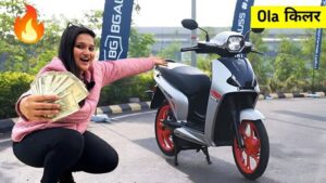 BGauss RUV 350 इलेक्ट्रिक स्कूटर: 105KM रेंज के साथ, केवल ₹1.10 लाख से शुरू