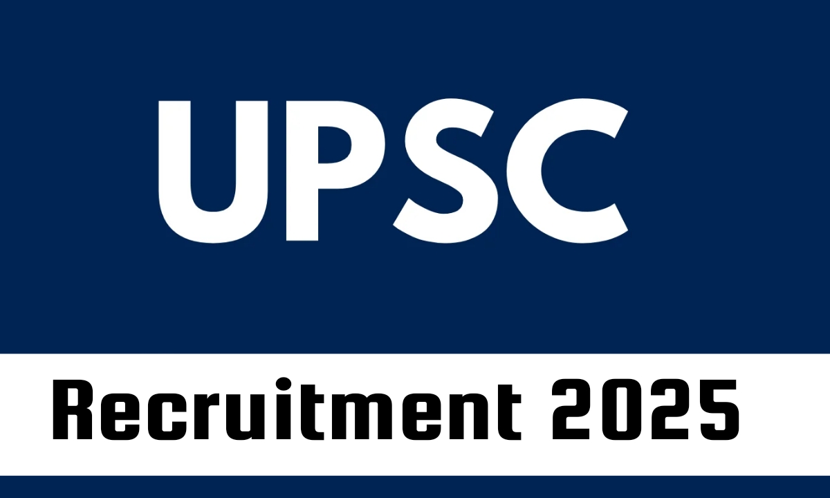 UPSC Recruitment 2025