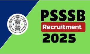 PSSSB Recruitment 2025