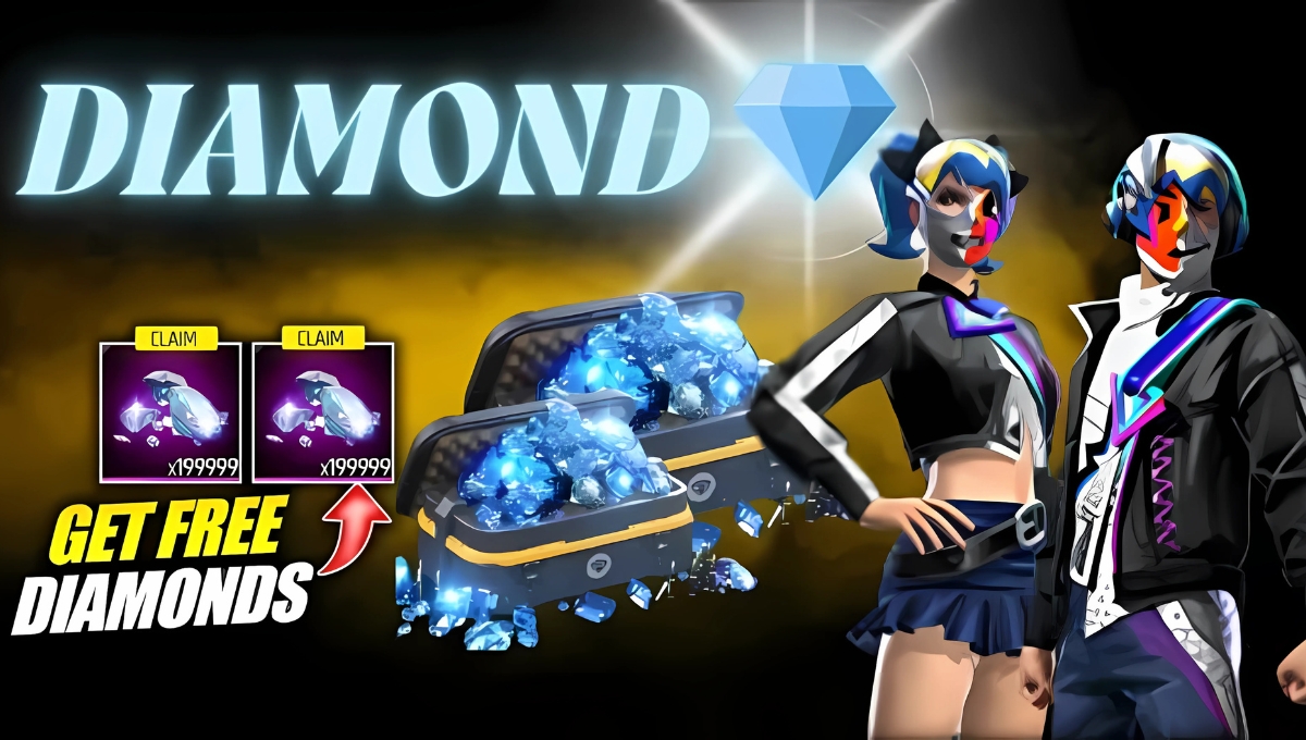 Garena Free Fire में बिना पैसे खर्च किए पाएँ Free Diamonds जानिए 2025 के सबसे आसान और सुरक्षित तरीके