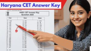 Haryana CET Answer Key
