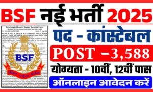 BSF Recruitment 2025