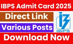 IBPS PO 2025 प्रीलिम्स एडमिट कार्ड डाउनलोड लिंक एक्टिव, तुरंत ऐसे डाउनलोड करें अपना हॉल टिकट