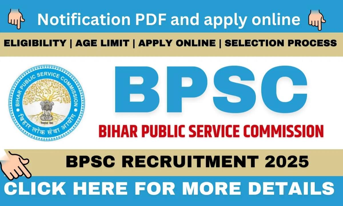 BPSC Job Notification 2025