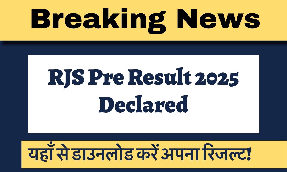 RJS Pre Result