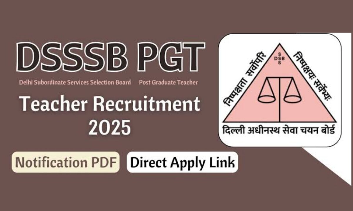 DSSSB Recruitment 2025