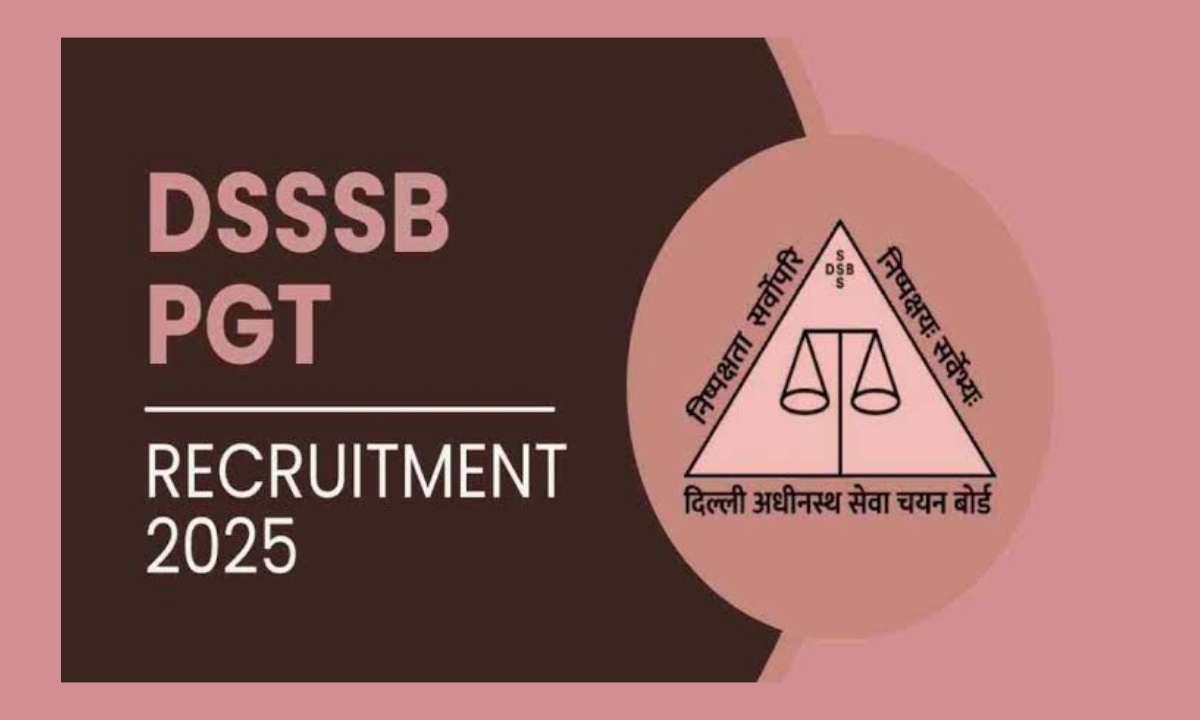 DSSSB Recruitment 2025