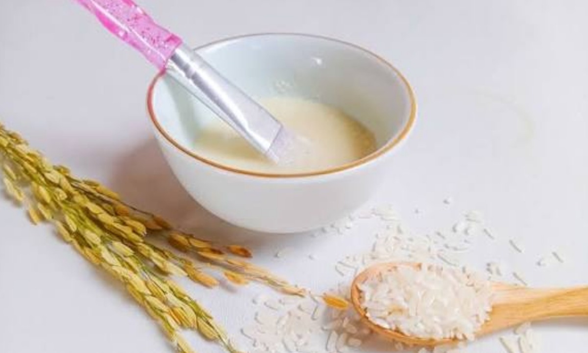 Rice and Curd Face Pack
