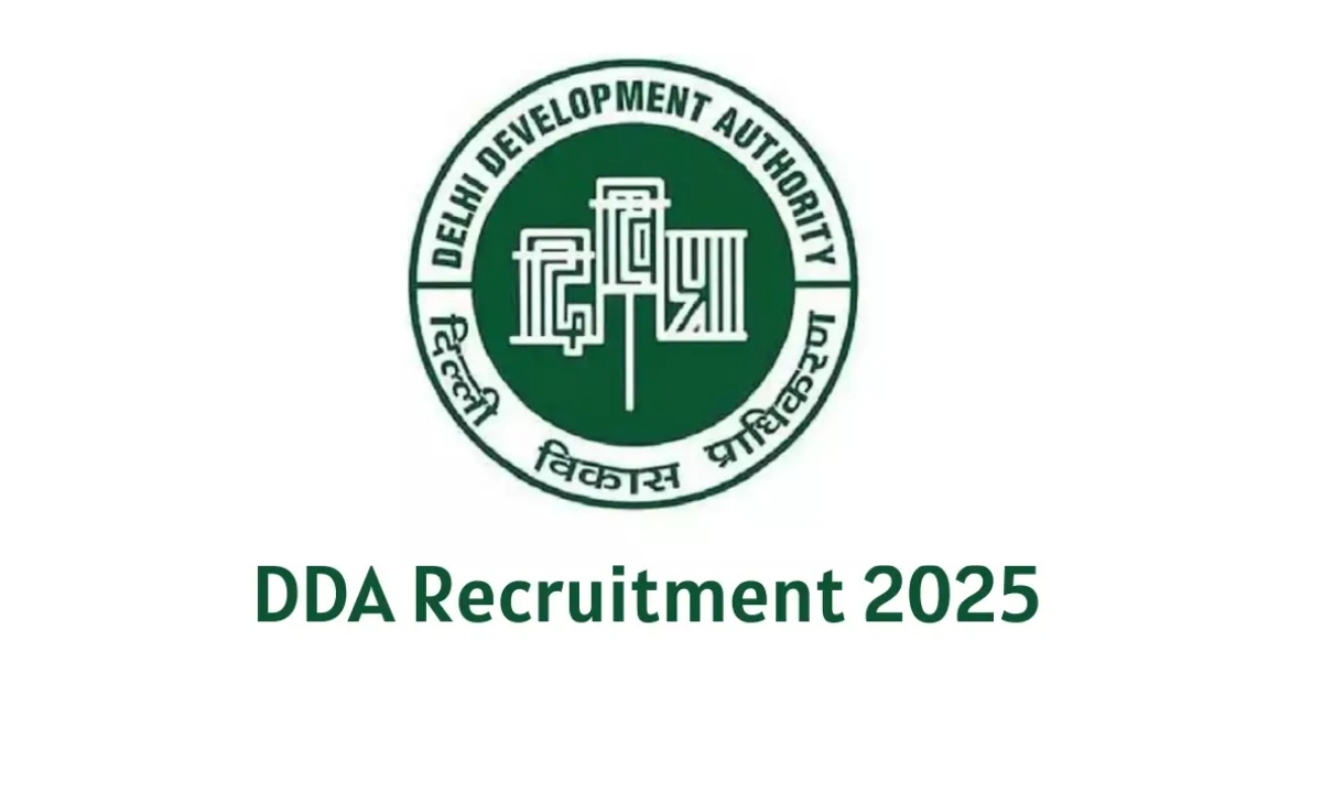 DDA Recruitment 2025