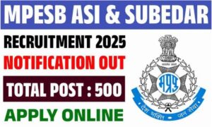 MPESB Recruitment 2025