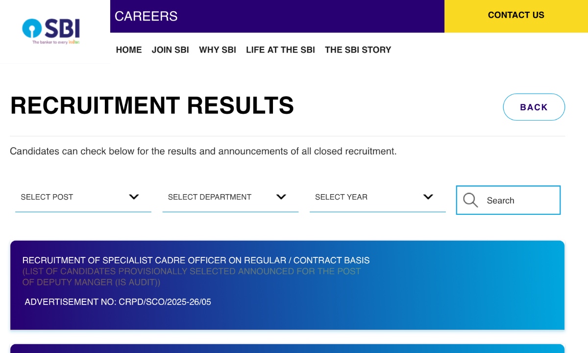 SBI Clerk Admit Card