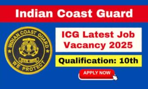 Indian Coast Guard 2025 में Group C के पदों के लिए ऑफलाइन आवेदन शुरू, 11 नवंबर तक होंगे आवेदन