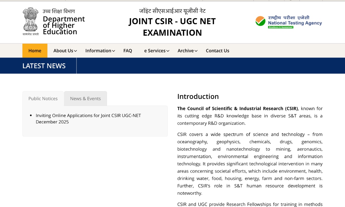 CSIR NET