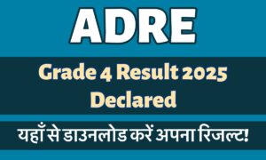 ADRE Grade 4 Result 
