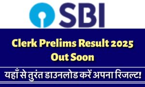 SBI Clerk Prelims Result