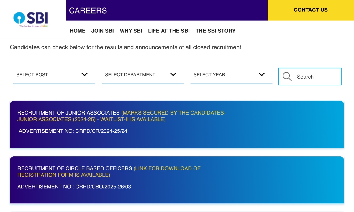 SBI Clerk Mains Exam