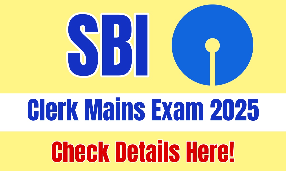SBI Clerk Mains Exam