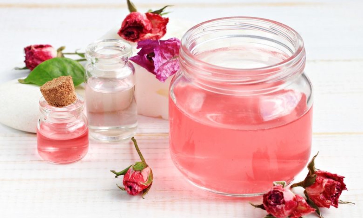 Homemade Rose Water