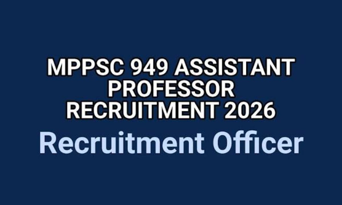 Assistant Professor Recruitment 