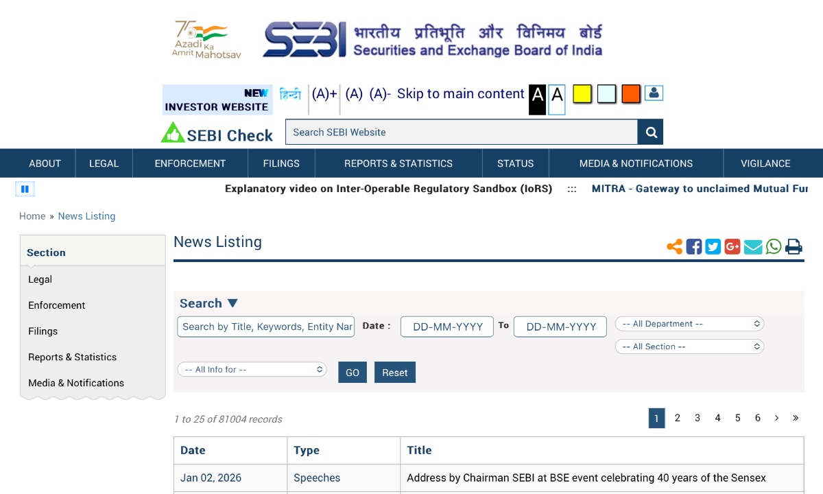 SEBI Grade A Admit Card